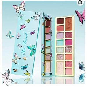 Too faced Too Femne Eye shadow and pressed pigment palette.